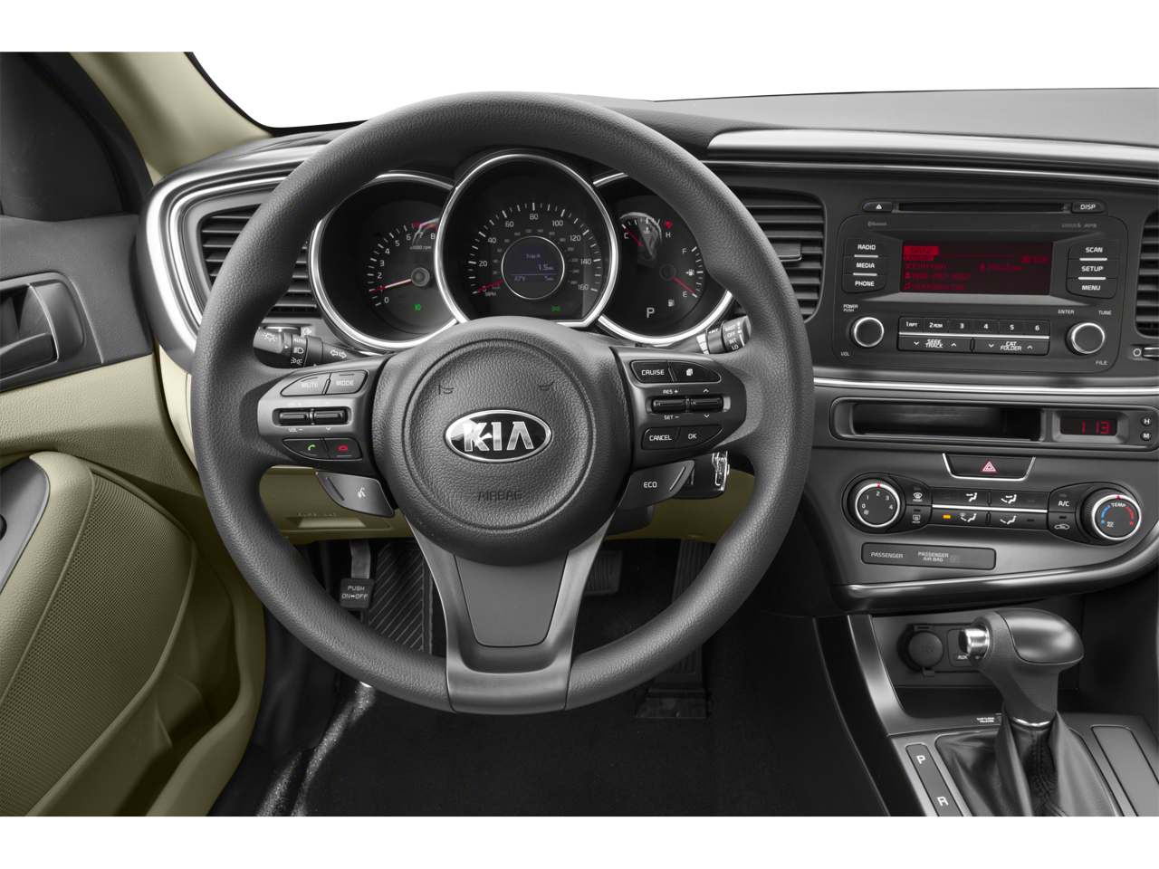 2015 Kia Optima — interior view