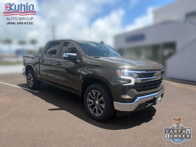2023 Chevrolet Silverado 1500 LT LT1 in Harvest Bronze Metallic — front three-quarter view