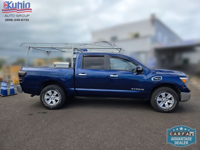 2017 Nissan Titan — side profile view