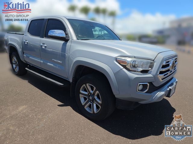 2018 Toyota Tacoma SR V6 in Gray — front three-quarter view