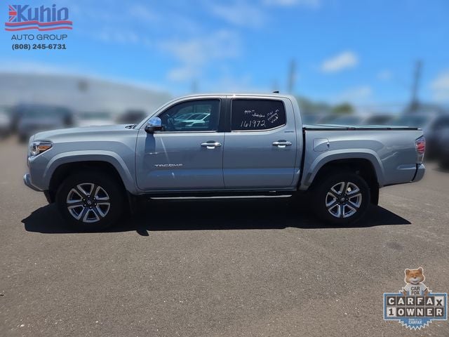 2018 Toyota Tacoma — rear three-quarter view