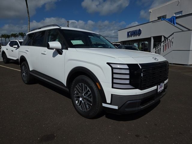 2026 Hyundai PALISADE SEL Convenience in Creamy White Pearl — front three-quarter view