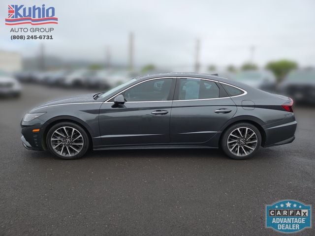 2022 Hyundai SONATA — rear three-quarter view