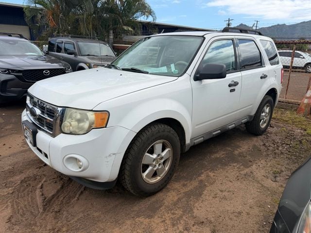 2010 Ford Escape XLT in White — front three-quarter view