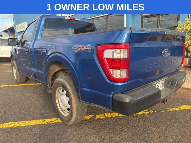 2022 Ford F-150 — rear three-quarter view
