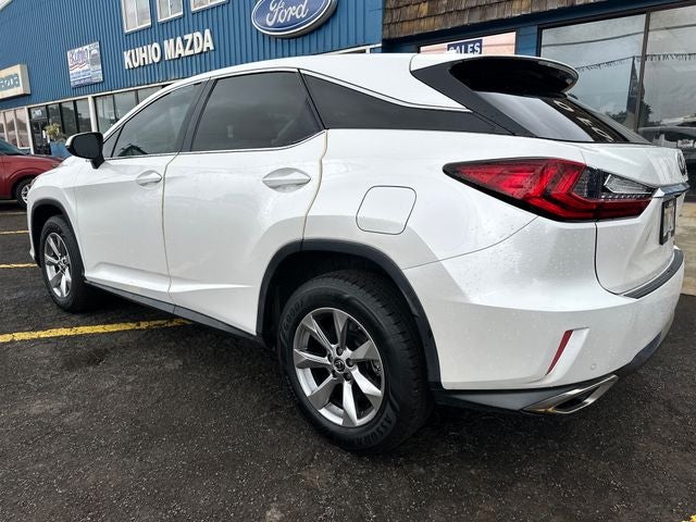 2018 Lexus RX — rear three-quarter view